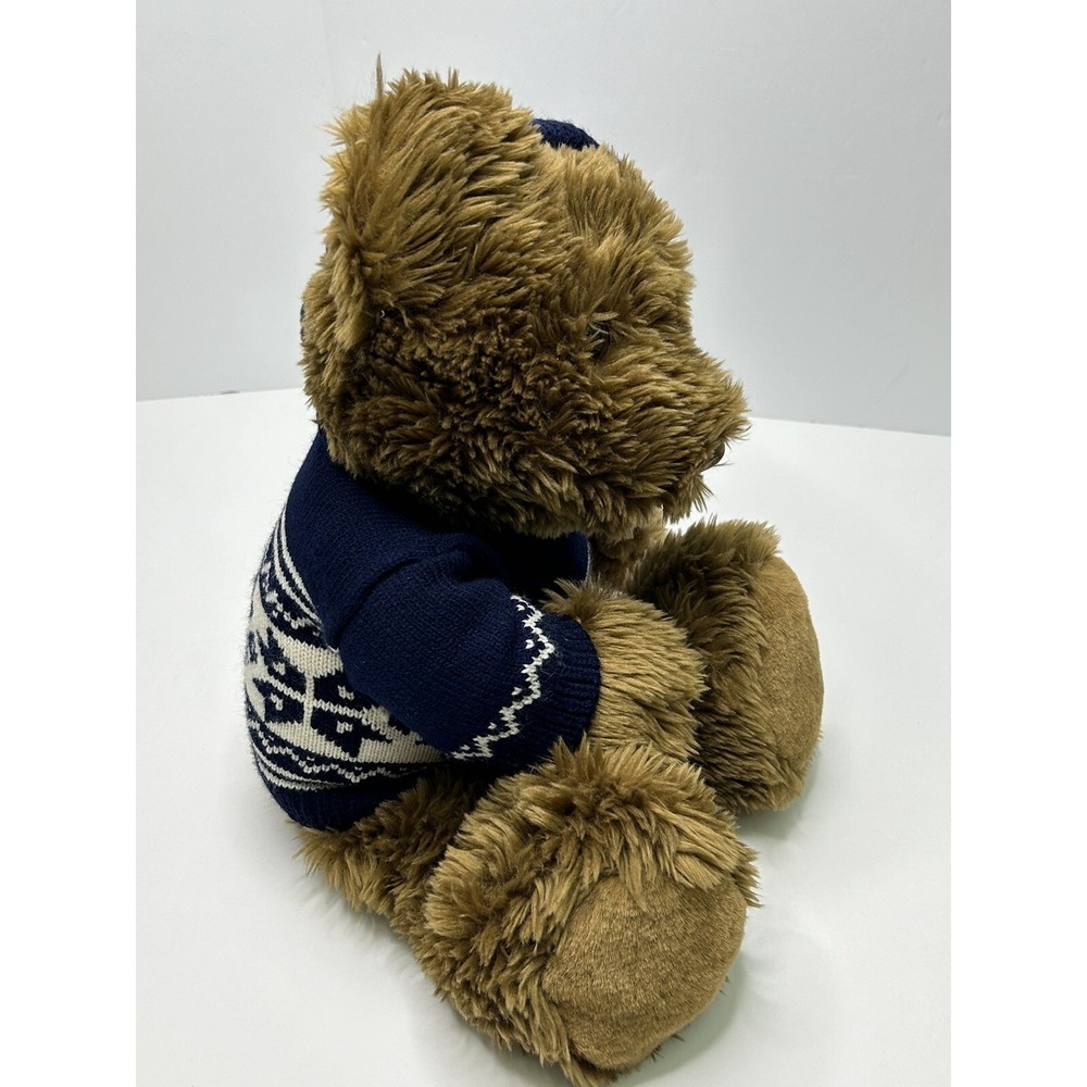 American Eagle Teddy Bear Plush Stuffed Animal Holiday Ed 1996 Approx 19" VTG - Picture 5 of 9